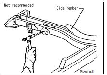 Precautions in repairing high strength steel