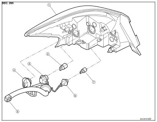 Rear combination lamp