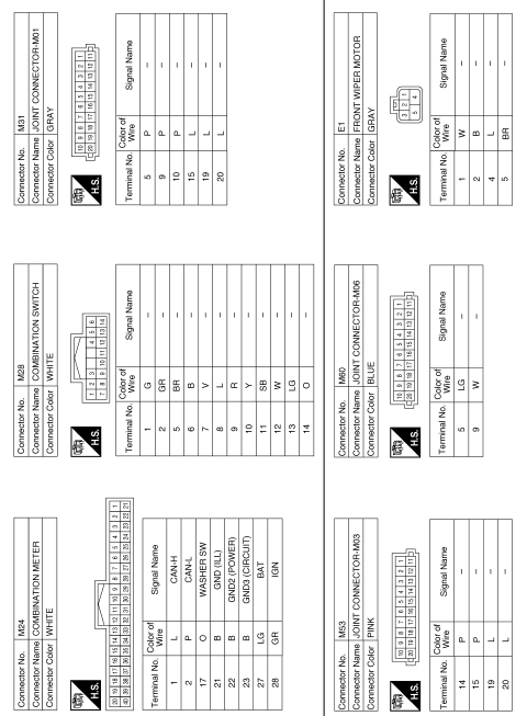 Wiring diagram - without intelligent key