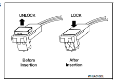 Harness connector (direct-connect srs component type)