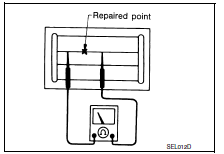 Window antenna repair