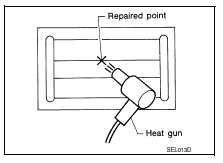 Window antenna repair