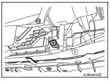 Draining engine coolant