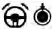 Nissan Sentra steering wheel lock release warning on vehicle information display