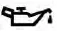 Nissan Sentra low oil pressure warning message on vehicle information display