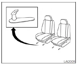 Nissan Sentra floor mats installation and positioning
