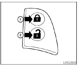 Nissan Sentra power door lock switch