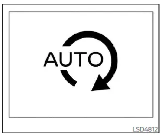 Nissan Sentra Idling Stop System indicator icon