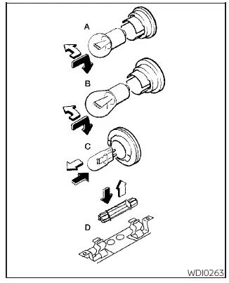 Nissan Sentra exterior and interior lighting components
