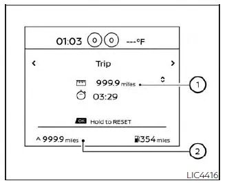 Nissan Sentra 7 inch meter display