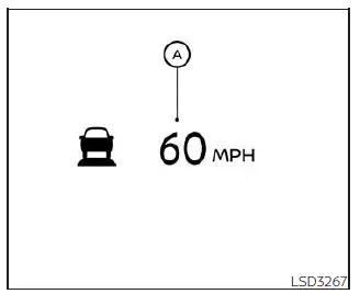 Nissan Sentra Intelligent Cruise Control passing another vehicle indicator behavior