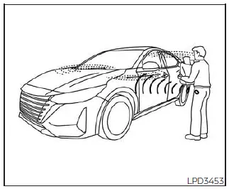 NISSAN Intelligent Key operation Nissan Sentra
