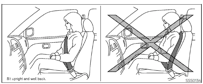 Nissan Sentra seat belt usage legal requirement reminder