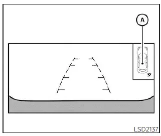 Nissan Sentra rear sonar center and corner detection zones
