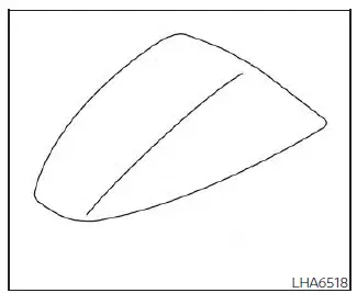 Nissan Sentra satellite radio antenna location