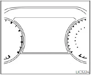Nissan Sentra vehicle information display 7 inch 18 cm Type B