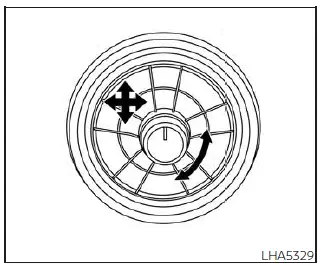 Nissan Sentra center air vents