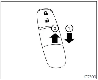 Nissan Sentra window lock button location