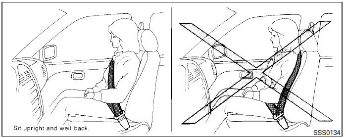 Precautions on seat belt usage