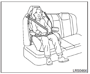 Booster seats of various sizes are offered by