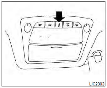 The console light will turn on whenever the parking