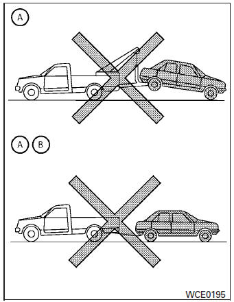 Towing recommended by NISSAN