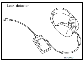 Evap leak check