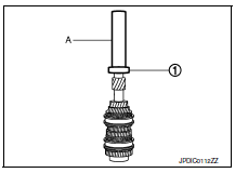 Input shaft and gear 