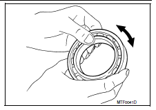 Input shaft and gear 