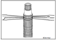 Mainshaft and gear 