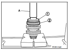 Mainshaft and gear 