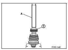 Mainshaft and gear 