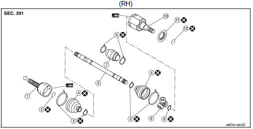 EXCEPT 6M/T : Exploded View 