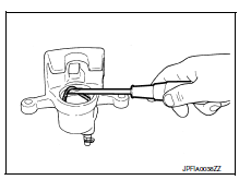 Rear disc brake