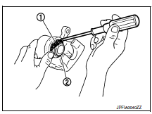 Rear disc brake