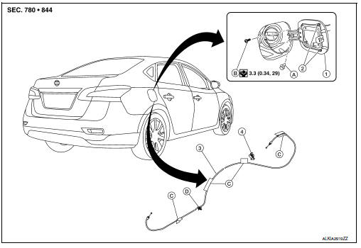 Fuel filler lid opener