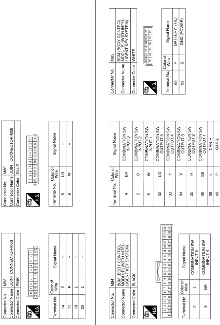 Wiring diagram - with intelligent key