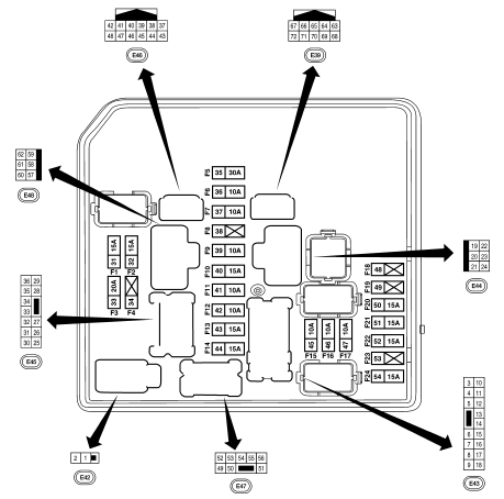 Ipdm e/r (intelligent power distribution module engine room)