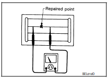 Window antenna repair