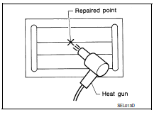 Window antenna repair